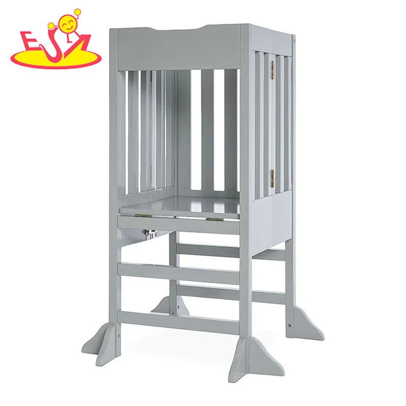 تصميم جديد معكرون لعبة مطبخ خشبية لطيفة للأطفال W10C582